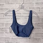 Aerie  Blue Ribbed Top‎ size XXS Photo 2