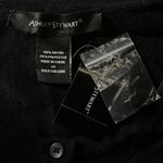 Ashley Stewart  NWT Size 26 Classic Black Button Down Sweater Cardigan Photo 3