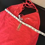 Vitamin A  Jersey Cover Up-Guava, bikini cover, 100%Cotton, lined mini dress, NWT Photo 8