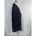 Croft & Barrow Vintage Textured Button Front Blouse Short Sleeve Women's Med Photo 4