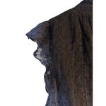 BCX Dress Navy Blue Metallic Mock Neck Flutter Short Sleeve Dress Women Sz XS Photo 2