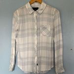 Rails Super Soft Plaid Chest Pocket Long Sleeve Button Down Top Photo 0