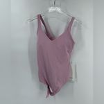 Lululemon  pink‎ Align 
Bodysuit size 6 NWT Photo 1