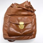 Morgan Taylor NWT  Chestnut Leather Backpack Photo 3