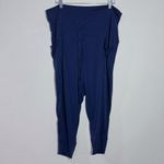 Fabletics Sleek Knit Drawstring Pant In Navy Size 1X Photo 1