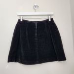 American Vintage Vintage 90s Clothes Circuit Black Corduroy Mini Skirt High Waisted Whimsygoth 2 Photo 4