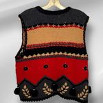 Vintage Belle Point‎ Sweater Vest Size M Photo 4