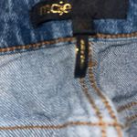 Maje  Asymetrical Blue Denim Mini Skirt Size 34 Photo 3