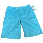 Lilly Pulitzer Crystal Blue golf shorts in Mini Oars white label vintage size 2 Photo 0