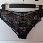 NWTS Savage X Fenty Nymph Nouveu Lace Cheeky Bikini Medium Purple Photo 0