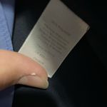 Talbots  Navy and White Blouse Photo 2