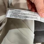 ZARA  Ivory Tapered Pants Size XXL High Rise Workwear Minimalist Tailored Photo 5