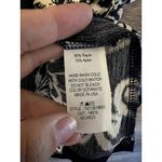 Avara Ces femme Top Blouse New Size Small Navy Floral Short Sleeves Rayon Blue Photo 2