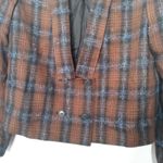 Santa Cruz Vintage  plaid blazer Size 9/10 Photo 3