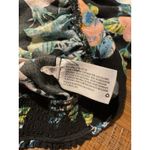 Xhilaration Y2K Peasant‎  Womens Floral Print Boho Wrap Crop Top Blouse Size L Photo 7