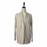 J.Crew  Sweater Cashmere Blend Button Front Cardigan Beige Oatmeal Women Size XS Photo 1