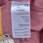 Free People Free People We The Free Into The Blue Pullover Sweater Rose Blush Combo L NWT Photo 3