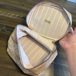 Giorgio Armani  Faux Croc Train Case Travel Bag Makeup Cosmetic Cream Zip Around Photo 14