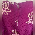 Vintage SCHRADER SPORT New York Purple Floral Dress 10 M/L Size undefined Photo 4