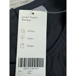 Sweaty Betty  Loren‎ Poplin Romper in Black Size L NWT Anthropologie Photo 4