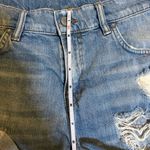 All Saints Distressed Rip Shorts Fit Photo 5