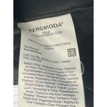 VERO MODA  Women's Medium Pants Eva Paperbag Faux Leather Ankle‎ Black Photo 4