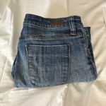Kut From The Kloth Crop Straight Leg Jeans Distressed Denim Blue Womens Size Photo 6
