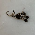 Nine West | Gold Tone and Mint Teardrop Earrings Photo 1