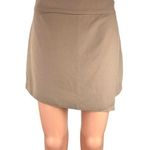 Forever 21 Women's Beige Pull On Active Wear Running Mini Wrap Front Skort Sz M Photo 0