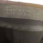 The Row  Essentials Seamed Straight Leg Tailored Pants Size 6 Black Photo 7