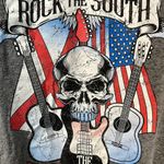 Gildan Rock the South T Shirt Womens Mens Medium Cotton Photo 6