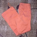 Gap Orange Stretch Pants W/ Drawstring Cuffs Size 2 Photo 8