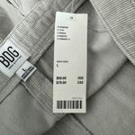 Urban Outfitters BDG Skirt Women Large Gray ALine Pleated Corduroy Mini Neutral Photo 7