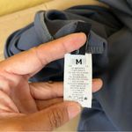 Onzie  Slate Grey Open Back Long Sleeve Top Photo 6