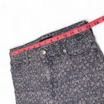 Lucky Brand Women’s Grey floral print skinny mid rise jeans Photo 4