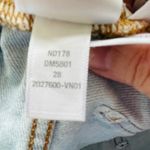 Madewell  Relaxed Denim Cut Off Raw Hem Shorts in Essen Wash 28 ND178 Photo 4