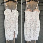 Lulus Amazing Allure White Crochet Lace Bodycon Midi Dress Photo 4