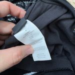 Island Escape Coral Gables Printed Blouson Bandeau Tankini Top Size 8 Black New Photo 7