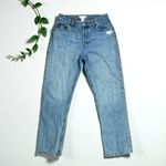 H&M  High Waisted Straight Leg Button Fly Jeans Photo 2