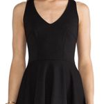 Eight Sixty  Black V-Neck Mini Dress Photo 1