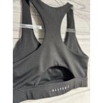 ALLFENIX sports bra womens SIZE SMALL steel colorblock padded Black Photo 3