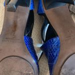 Derek Lam  Blue and black snakeskin shoes Photo 6