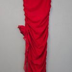 Fanci Club Red Horse Midi Dress Size XS Photo 5
