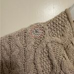 Orvis Vintage  Fisherman Vest Wool Fair Isle Cardigan Outdoors Cable Knit XL Photo 3