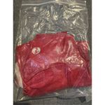 ACBikinis NWT Metallic V Waist Booty Scrunch Leggings in Red Size Small Photo 5