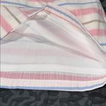 Altar'd State Altar’d State women’s size large striped pink blue lined skirt zips up side NWT Photo 4
