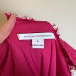 Diane Von Furstenberg  Brittany Stretch Lace Fuschia‎ Jewel Pink Dress 8 Photo 6