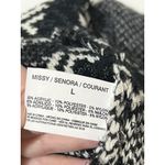 American Vintage Vintage America Blues Women’s Black Gray White Cardigan Sweater Size L Photo 3