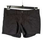 Unionbay Women's Delaney Stretch Chino Shorts Black Size 7 Casual Photo 1