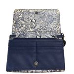 Sakroots Campus Mini Crossbody Blue White Floral Photo 3